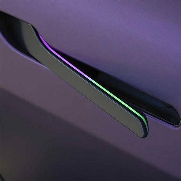 Tesla Automatic Electric Door Handles LED Smart Wireless Handlebars for Tesla Model Y/ 3/ 3 Highland Parts accessories Last generation