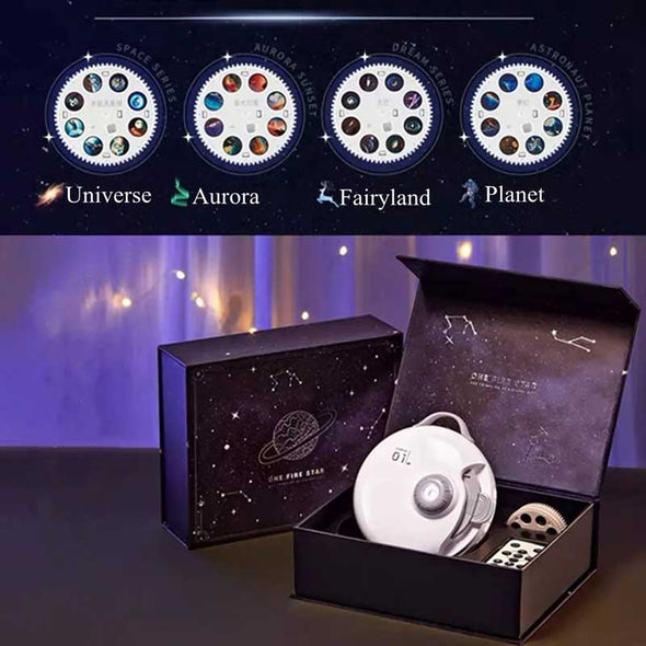 32 In1 Bluetooth Galaxy Lights Projector Starry Sky Night Light Lamp Gift Party Relaxing Northern Lights Home Decor