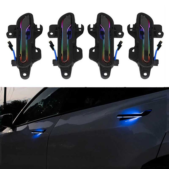 Tesla Automatic Electric Door Handles LED Smart Wireless Handlebars for Tesla Model Y/ 3/ 3 Highland Parts accessories Last generation